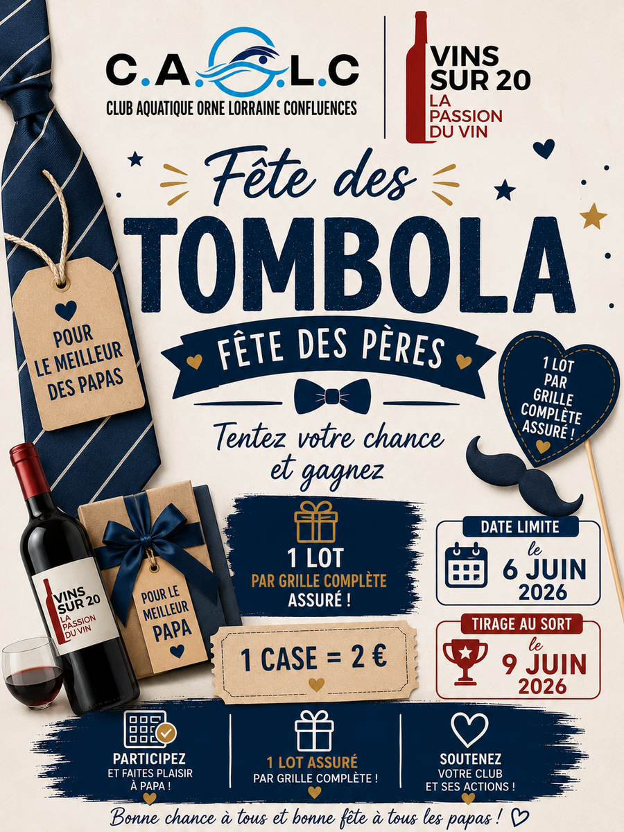 TOMBOLA Fête des pères