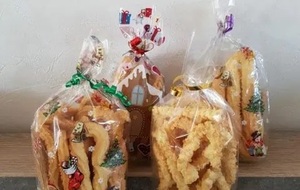 Emballage gâteaux de Noël