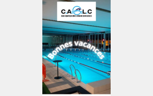 BONNES VACANCES