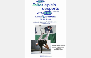 Vital'sport DECATHLON ( Augny ), samedi 6 sept 2025