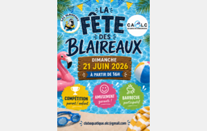 Fête des Blaireaux dim 21 juin 16h