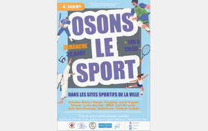 Osons le Sport 30 août 2026