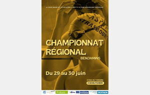 Championnat Régional benjamin - Schiltigheim