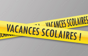 Vacances scolaires : pas d'entraînement 