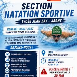 Section Natation Sportive OUVERTURE