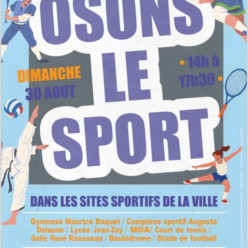 Osons le Sport 30 août 2026